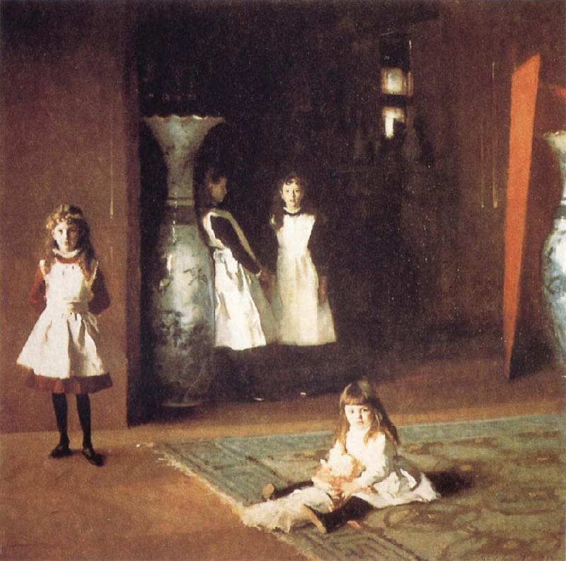John Singer Sargent The Daughters of Edward Darley Boit oil painting picture